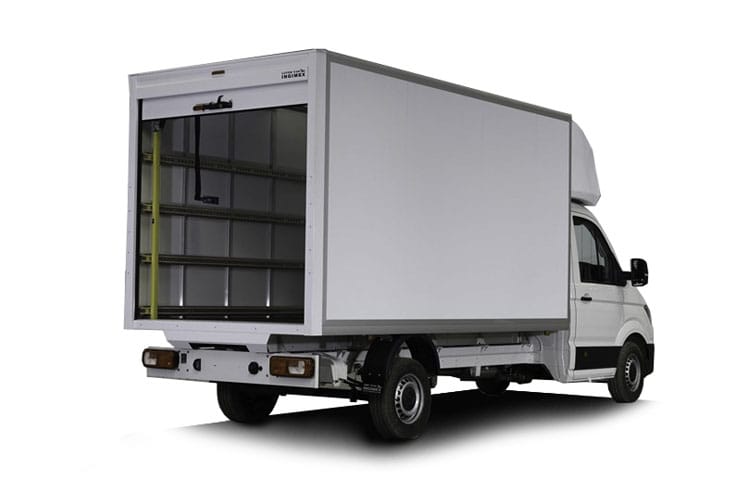 Volkswagen Crafter  CR35 Long Wheel Base Chassis Cab Luton 2.0 TDI 140 Startline, Rear thumbnail
