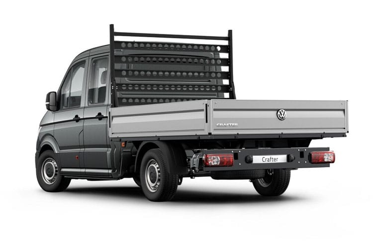 Volkswagen Crafter CR35 Long Wheel Base Double Cab Tipper 2.0 TDI 140 Startline, Rear thumbnail
