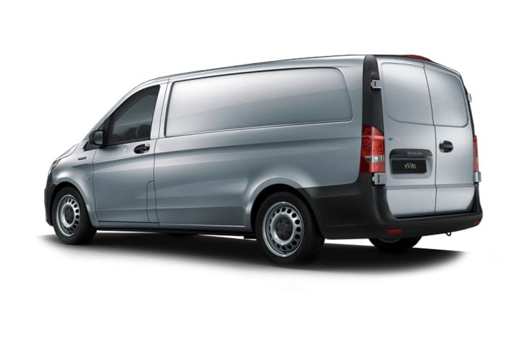 Mercedes Vito eVITO L2 85kW 41kWH Plus Package, Rear thumbnail