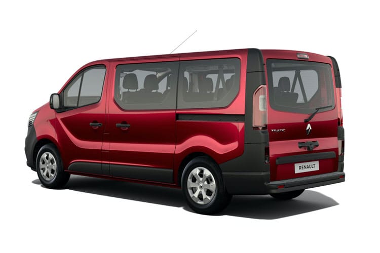 Renault Trafic Passenger SL28 Blue dCi 110 Business Minibus, Rear thumbnail