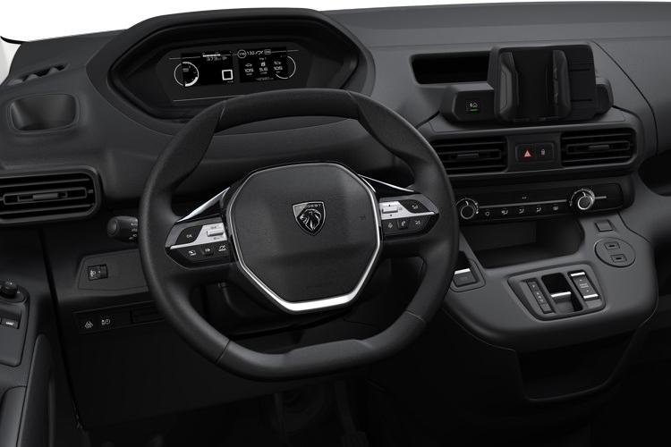 Peugeot Partner e-PARTNER Crew Van Long 52kWh 700 Professional Auto, Interior thumbnail
